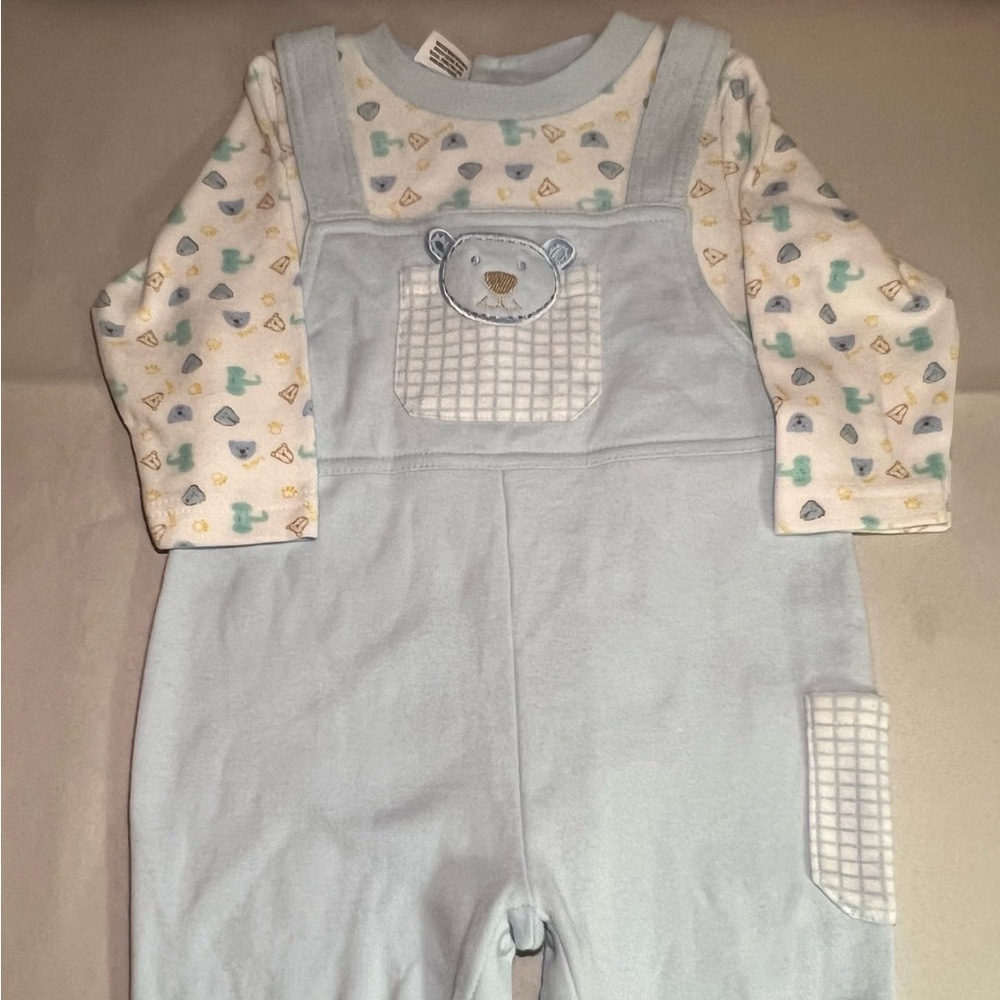 Premier International 6/9 Mo. Baby/ Toddler Overalls Outfit